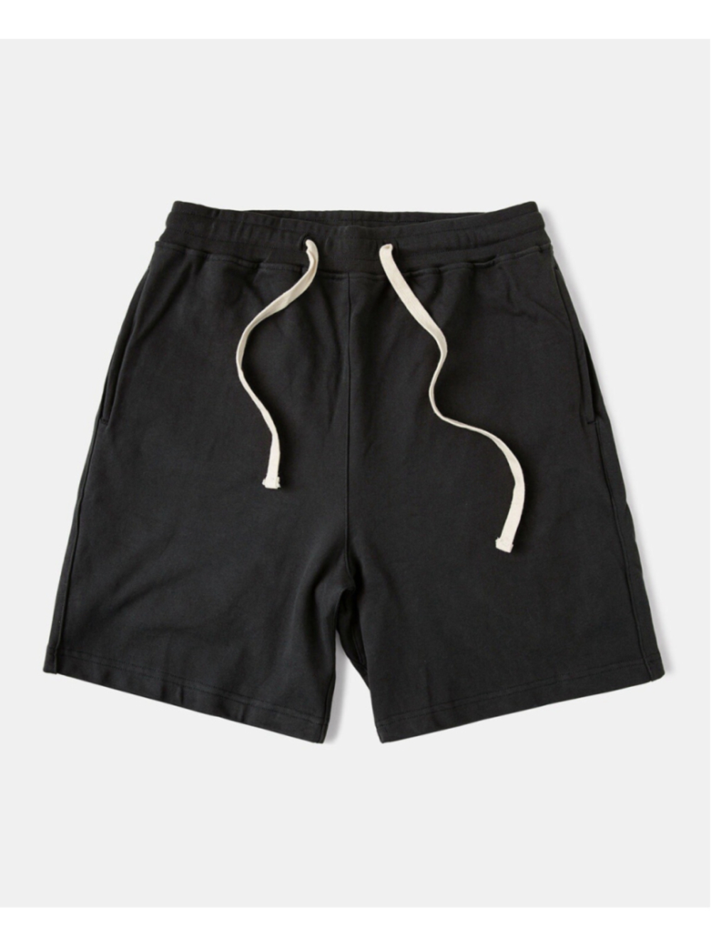 15 oz French Terry Sweat Shorts - Black Non Stock Mfg. Co. Size M